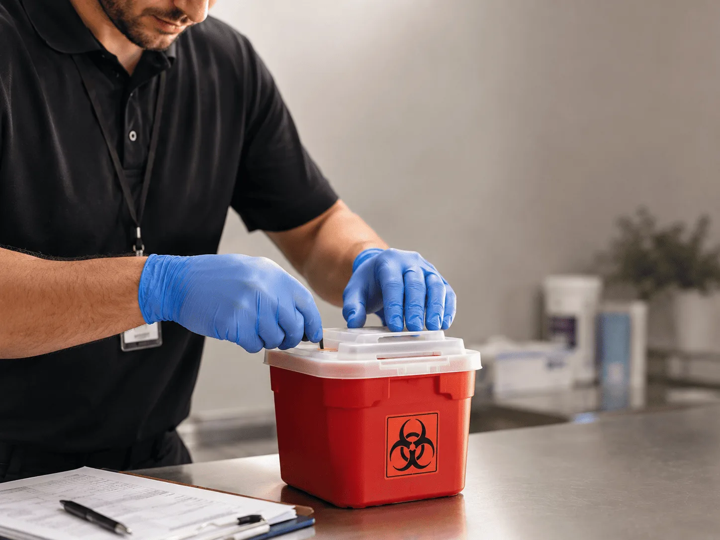 Why choose Sharps Waste Disposal in Cromwell, OK